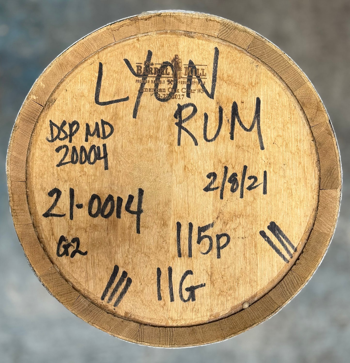 Barrel Aged Blend with Lyon Rum Barrels